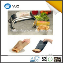 Free sample Reusable PTFE toaster bag toastie bags easy sandwich with lowest price